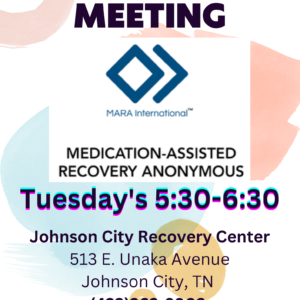 Medication Assisted Recovery Anonymous MARA Meeting