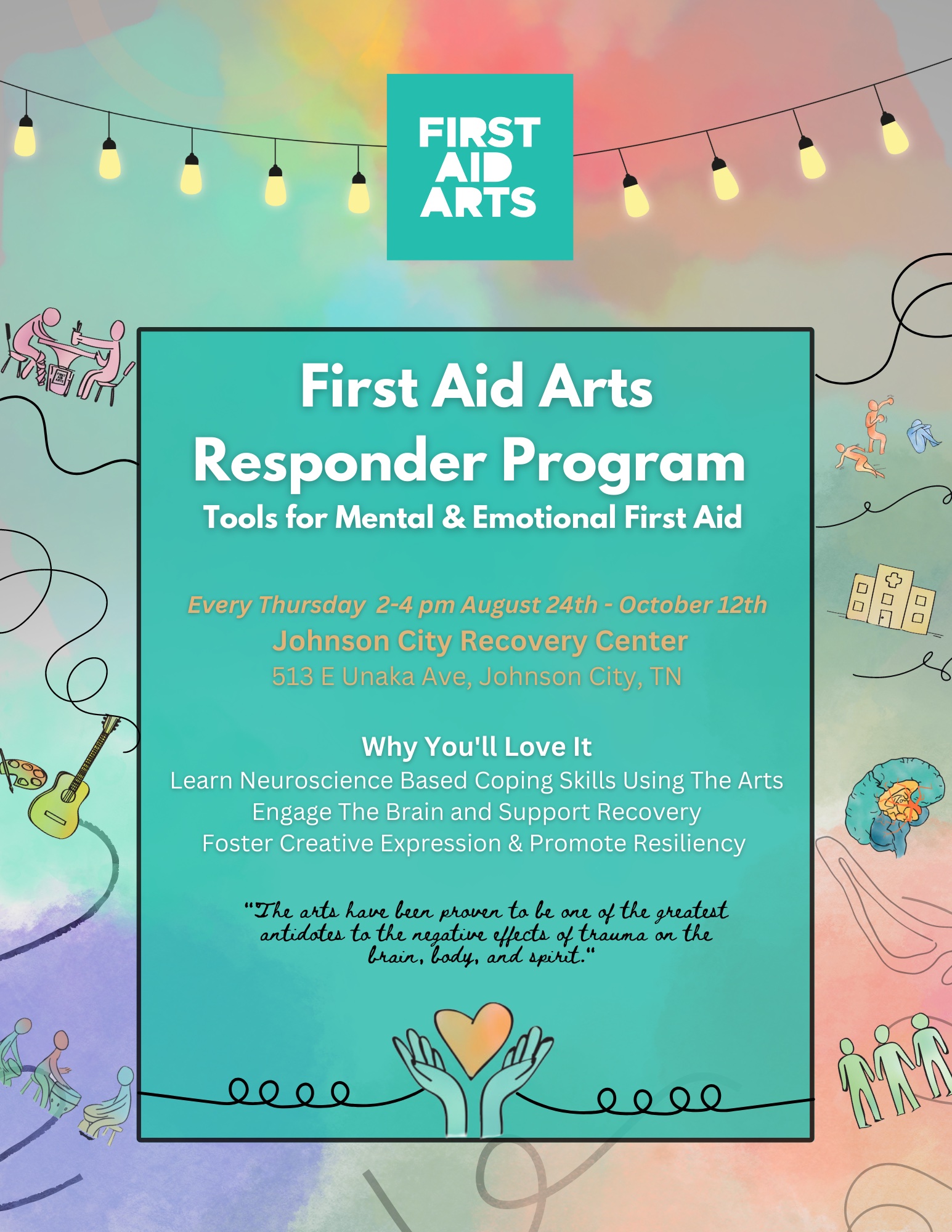 First Aid Arts Responder Program | Johnson City Recovery Center